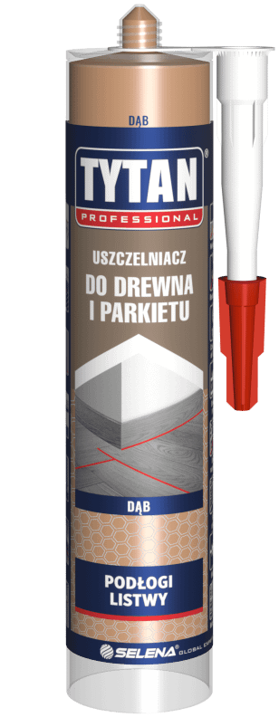 TYTAN PROFESSIONAL Uszczelniacz do Drewna i Parkietu 280 ml dąb