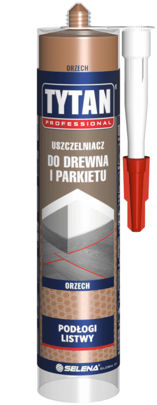 TYTAN PROFESSIONAL Uszczelniacz do Drewna i Parkietu 280 ml orzech