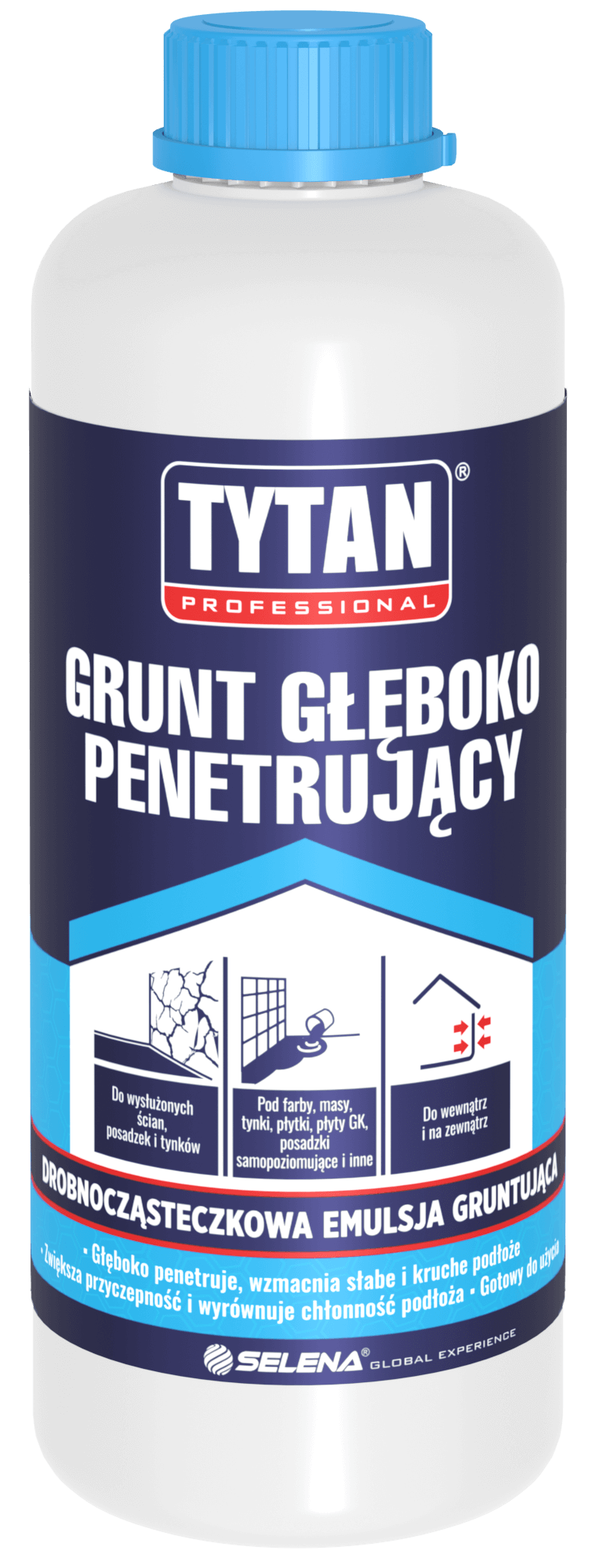 TYTAN PROFESSIONAL Grunt Głęboko Penetrujący 1 l mleczny