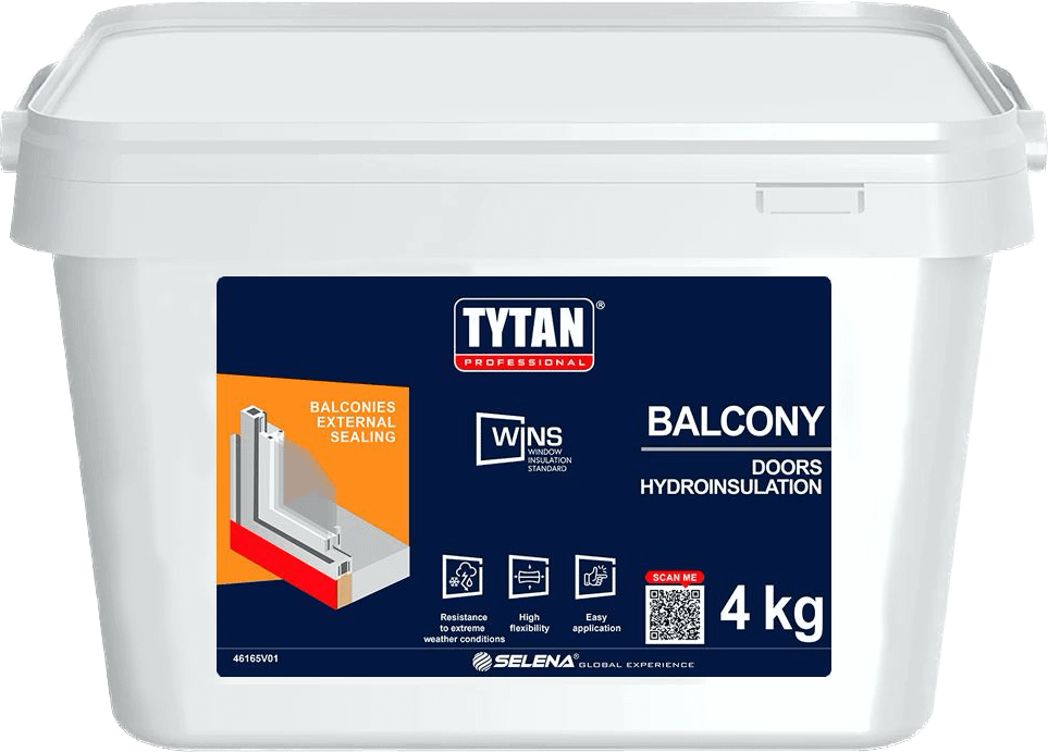 TYTAN PROFESSIONAL WINS Hydroizolacja Drzwi Balkon&oacute;w 4 kg