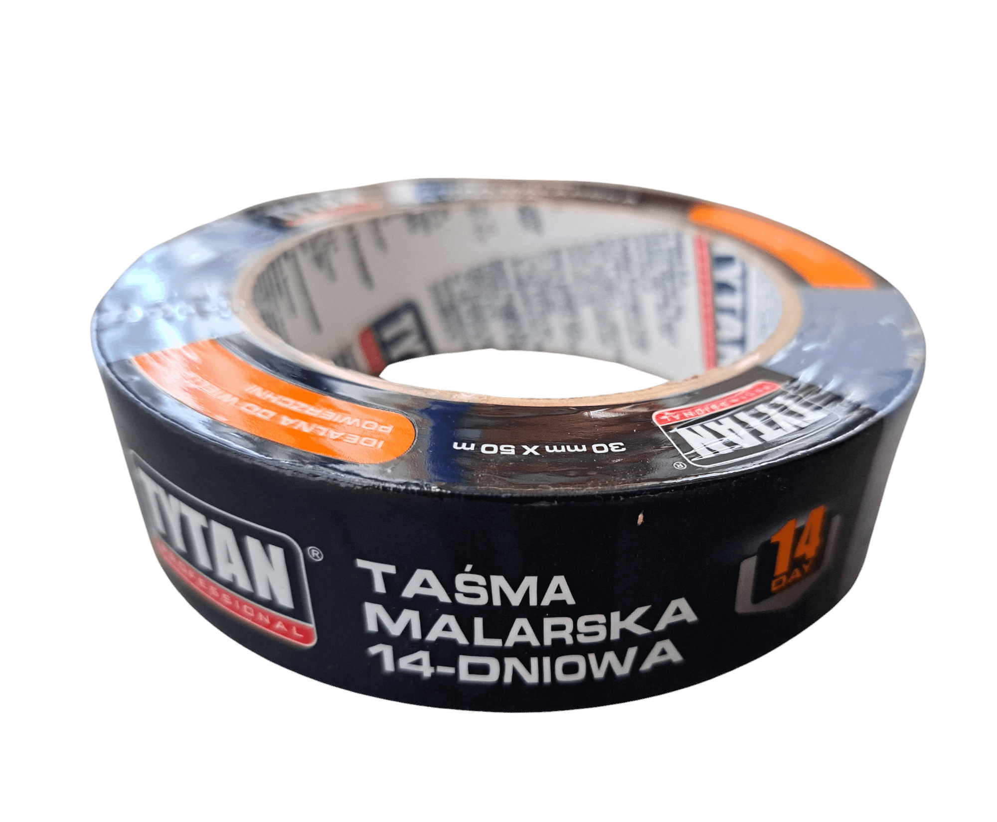 TYTAN PROFESSIONAL Taśma Malarska 14-dniowa 30 mm x 50 m niebieski