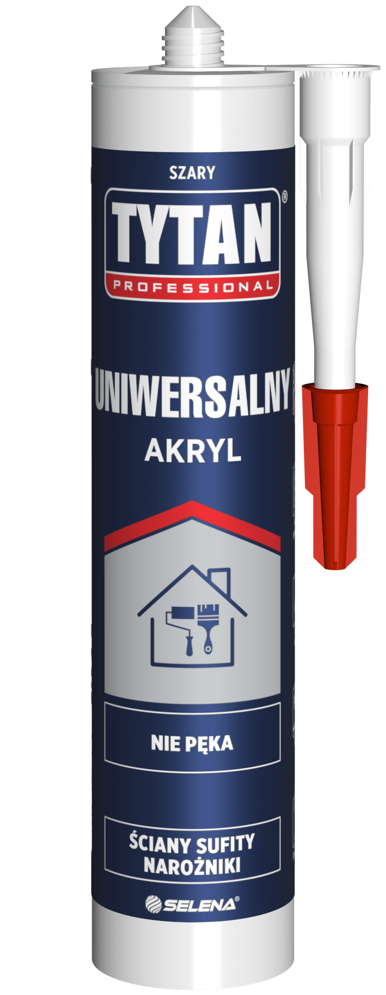TYTAN PROFESSIONAL Akryl Uniwersalny 280 ml szary