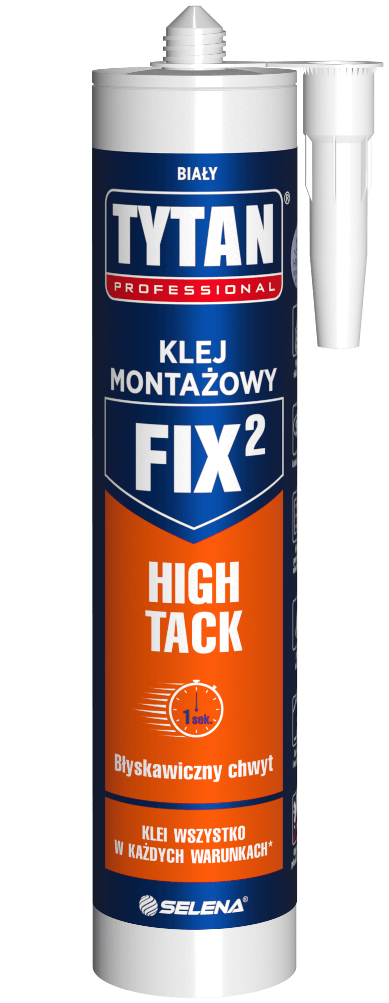 TYTAN PROFESSIONAL FIX² High Tack Klej Montażowy 290 ml biały
