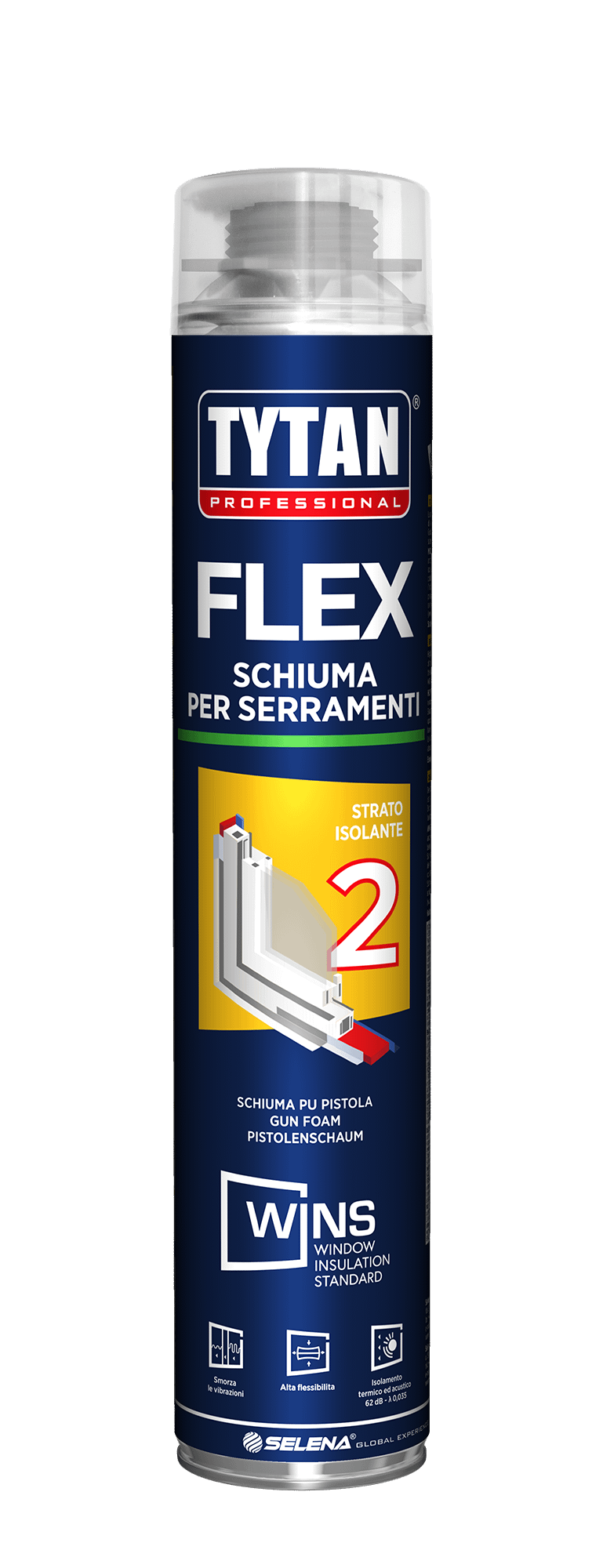 TYTAN PROFESSIONAL WINS FLEX Piana Pistoletowa 750 ml