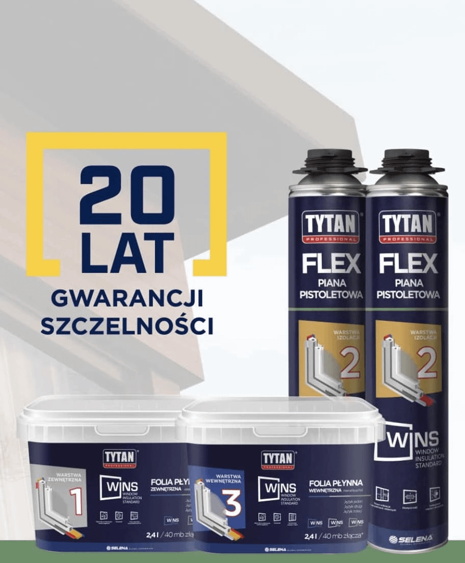 Informacja o dwudziestoletniej gwarancji